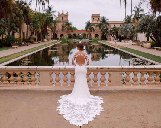 Turn heads in a sexy wedding dress