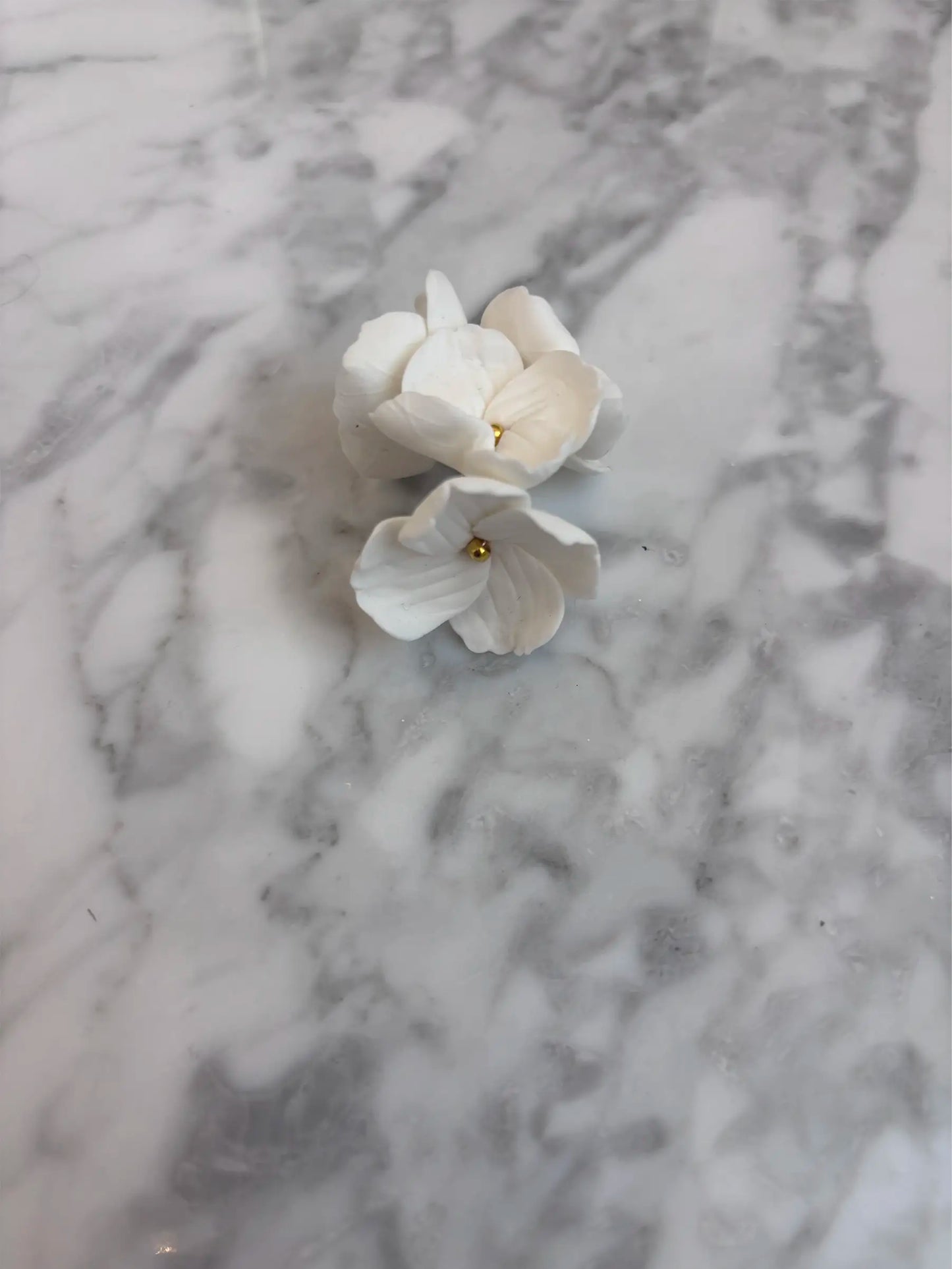 Clay Flower Earrings